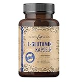 L Glutamin Kapseln – 210 Kapseln – 750mg reines L-Glutamin pro...