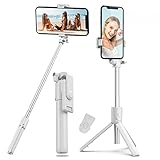 Selfie Stick Bluetooth Handy, Tripod stativ,4 in 1 Selfie Stange aus Aluminium...