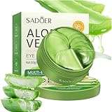 60PC Augenpads Gegen Augenringe, Hyaluron Hydrogel Essence Eye Patches,Eye Pads...
