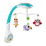 Chicco Magic Forest Baby Mobile mit Musik und Licht, Elektronische Spieluhr mit...