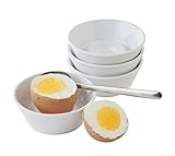 APS Eierbecher 4er-Set - stapelbare Eier-Becher mit hohem Rand aus Melamin -...