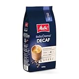 Melitta BellaCrema Decaf Ganze Kaffee-Bohnen entkoffeiniert 1kg, ungemahlen,...