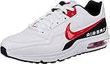 Nike Herren Air Max Ltd 3 Sneaker, White University Red Black, 45.5 EU