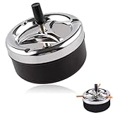Mit Drehbarer Abdeckung Aschenbecher,Aschenbecher FüR Draussen,Modern...