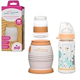 nip Fläschchenwasser-Abkühler Cool Twister + NIP GLAS Flasche 240ml mit Sauger...