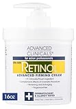 Advanced Clinicals Retinol Cream. Spa Size for Salon Professionals. Moisturizing...