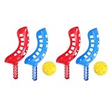 LIOOBO 2 Sätze Scoop Ball Fangspiel Fangballspiel mit Bälle Fang Ball Spiel...