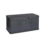 Maury's Aufbewahrungsbox für den Garten, 340 Liter, Holzoptik, Aufbewahrungsbox...