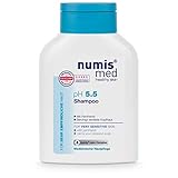 numis med Shampoo ph 5.5 - Hautberuhigendes Haarshampoo für sehr empfindliche &...