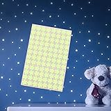 Paraboo Leuchtsterne Kinderzimmer [96 Stk.] – SELBSTKLEBEND - fluoreszierende...
