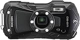 Ricoh WG-80 Schwarz Wasserdichte Digitalkamera - stoßsicher frostsicher...