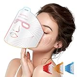 IBORRIA LED-Gesichtsmaske mit Rotlichttherapie, Led Maske Lichttherapie für...