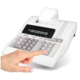 OLYMPIA CPD 3212 S Tischrechner mit Druckwerk | Taschenrechner groß12-stellig |...