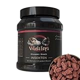 Vitalsteps Knusper-Snack Insekten 500g | Mit Kartoffeln, Mehlwürmern,...