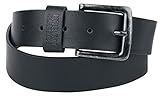 Urban Classics Unisex Leather Imitation Belt gürtel, Schwarz, M (110 cm Länge)...