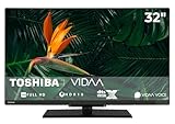 Toshiba Fernseher 32 Zoll Smart TV VIDAA Full HD Fernseher HDR Smart TV mit...