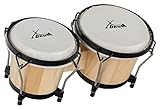 XDrum PERC Bongos Club Weinrot - 2 Trommeln mit 6' und 7' - Bongotrommeln mit...