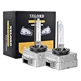 XELORD D1S Xenon Brenner Scheinwerferlampe 6000K Diamond Weißlicht 35W HID...