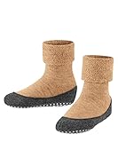 FALKE Unisex Kinder Hausschuhe Cosyshoe, Wolle, 1 Paar, Beige (Desert 4710),...