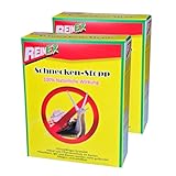 Reinex Schnecken-Stopp 2 x 1,5 kg Schneckenkorn Schnecken-Schutz Schneckenabwehr...