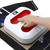 Transferpresse Plotter 22.8cmx22.8cm/9'x9' Heizpresse Tragbare T-Shirt Plotter...