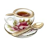 Pruojhw Scharnierkopf, Scharnierkopfdekoration – Tür-Topper für Teetasse und...
