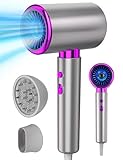 DMTIVMG Ionen Föhn 2400W Haartrockner mit Kalt - /Heißtaste 3 Temperaturen und...