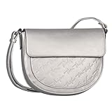TOM TAILOR Wendi Damen Satteltasche Umhängetasche Klein Silber