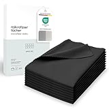 Bellphany XXL 8er Set Brillenputztücher Mikrofaser - 30 x 30 cm...
