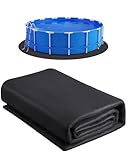 VEVOR Poolunterlage, 3,6 m, für oberirdische Schwimmbecken, extra Dicke...