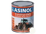 ASINOL RAL 9010 Reinweiss Kunstharzlack Landmaschinen Lack Traktoren