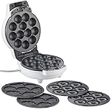 Rosenstein & Söhne Cake Pop Maker: 3in1-Donut-, Cupcake- und Cakepop-Maker,...