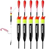 THKFISH Posen Angeln Schwimmer Angelsets Balsaholz Posen Slip Posen Set für...