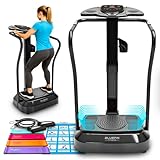 Bluefin Fitness Vibrationsplatte Pro Modell | Verbessertes Design mit Leisen...