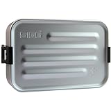 SIGG - Alu Lunchbox Plus S Aluminium - Brotdose Mit Unterteilung - Preisgekrönt...
