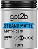 got2b Strand Matte Matt-Paste (100 ml), Styling Paste für matte Surfer Looks,...