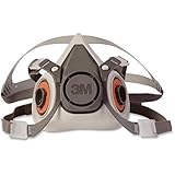 3M Mehrweg-Halbmaske 6100 (Maskenkörper ohne Filter), Größe S, Atemschutz, 1...