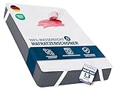 Utopia Bedding Matratzenschoner 160 x 200 cm Wasserdicht, Mit Elastisch...