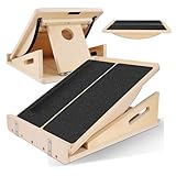 2-in-1-Schrägbrett Slant Board Wadendehner- Verstellbares Kippbrett und...