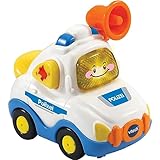 Vtech TUT TUT Baby Flitzer - Polizei – Spielzeugauto mit Musik, aufleuchtender...