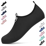 Badeschuhe Damen Herren Wasserschuhe Neoprenschuhe Strandschuhe Aquaschuhe...