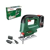 Bosch Akku Stichsäge EasySaw 18V-70 (2,0 Ah Akku, 18 Volt System, mit 1...