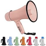 Pyle Megaphon mit Sirene & Mikrofon, Signalhorn 20 Watt mit Lautsprecher,...