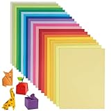 Origami-Papier, 180 Blatt, 20 leuchtende Farben, A4, 80 g/m², doppelseitiges...