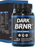 DARK BRNR Nacht-Formel mit Melatonin und L-Carnitin, Stoffwechsel-Rezeptur mit...