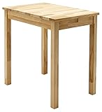 Robas Lund Tisch Esszimmertisch Massivholz Kernbuche, Alfons BxHxT 70 x 76 x 50...