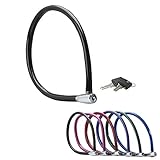 Master Lock Fahrradschloss Kabelschloss ,Schlüssel, 55 cm Stahlkabel,...