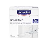 Hansaplast Sensitive Pflaster (5 m x 8 cm), zuschneidbare und hautfreundliche...