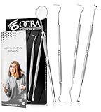 OCBA Zahnarzt Instrumente Zahnpflege Set 4Pcs Dental Kit Edelstahl Zähne Kit...