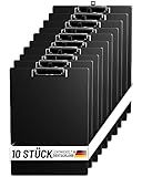 OFFICEPOINT Klemmbrettmappe Set A4 | 10 Stück | Aufklappbares Klemmbrett mit...